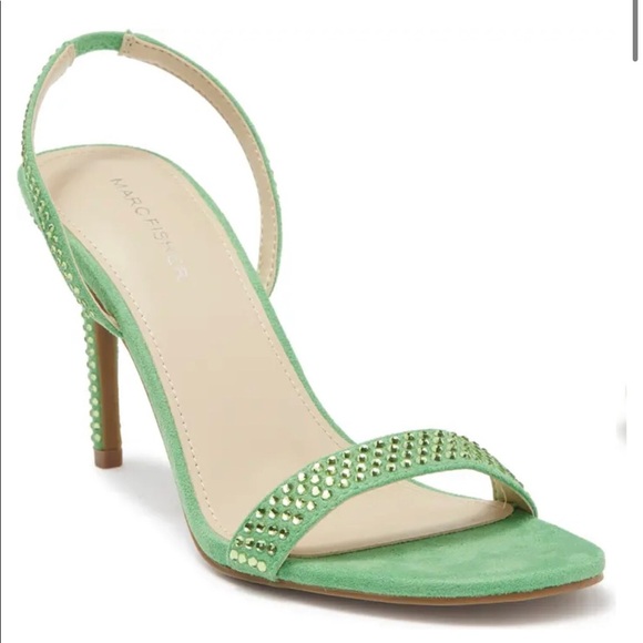 NWT Marc Fisher Rhinestone Embellished Slingback - Picture 1 of 10